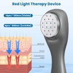 Handheld Red Light Therapy with Stand, Infrared Light Therapy Device f…