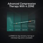 QUINEAR Professional Leg Recovery System, Cordless Air Compression Boo…