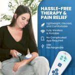 PainX TENS Wireless Tens Unit Muscle Stimulator with EMS – FSA Tens Un…