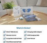 PainX TENS Wireless Tens Unit Muscle Stimulator with EMS – FSA Tens Un…