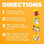 ThermaCare Portable Heating Pads – Adhesive, Disposable HeatWraps for …