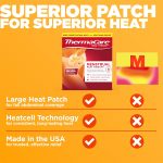 ThermaCare Menstrual Heating Pads – Portable, Adhesive HeatWraps for P…