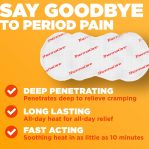 ThermaCare Menstrual Heating Pads – Portable, Adhesive HeatWraps for P…
