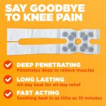 ThermaCare Knee HeatWraps – Targeted Knee Pain Relief with 8-Hour Ther…