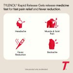 Tylenol Extra Strength Acetaminophen Rapid Release Gels, Extra Strengt…