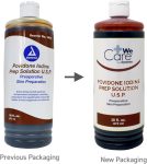 Dynarex Povidone Iodine Prep Solution USP, Effective Topical Antisepti…