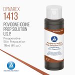 Dynarex Povidone-Iodine Prep Solution, Antiseptic Solution for Skin an…