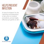 Dynarex Povidone-Iodine Prep Solution, Antiseptic Solution for Skin an…