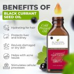Black Currant Seed Oil 250ml – Pure Cold Pressed Organic Black Current…