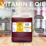 Pure Vitamin E Oil Bulk – 32 oz D-Alpha Tocopherol 100% Pure & All Nat…