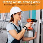 BULLSEYE Wrist Band with Silicone Ring for Pinky and Ulnar Sided Wrist…