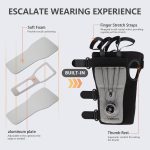 Radial Nerve Palsy Splint with Knob, Adjustable Dynamic Wrist Drop Bra…