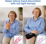 Wireless Red & Near-Infrared Light Therapy Glove for Hands – Arthritis…