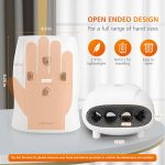 Snailax Hand Massager with Heat and Compression, FSA HSA Eligible, Vib…