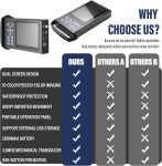 Portable Ultrasound Machine – 3.5Mhz Mechanical Probe Handheld B-Ultra…