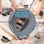 6 Head Massage Gun Deep Tissue with 9 Levels & 9 Modes, Electric Massa…