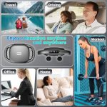 6 Head Massage Gun Deep Tissue with 9 Levels & 9 Modes, Electric Massa…