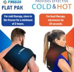 FreezeSleeve Flat Pak | 12″ x 17″ Extra Large Reusable Gel Ice Pack fo…