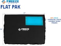FreezeSleeve Flat Pak | 12″ x 17″ Extra Large Reusable Gel Ice Pack fo…