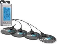 HiDow XPD Dual Channel TENS EMS Unit 12 Modes Muscle Stimulator Pain R…