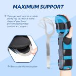 Resting Hand Splint, Stroke Hand Wrist Brace for Carpal Tunnel Wrist N…