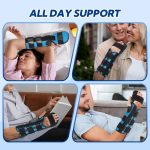 Resting Hand Splint, Stroke Hand Wrist Brace for Carpal Tunnel Wrist N…