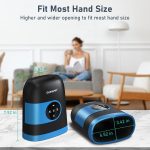 QUINEAR Hand Massager – Cordless Hand Massager with Heat and Compressi…