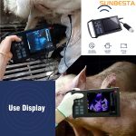 Portable Veterinary Ultrasound Machine M10 with 3.5 MHz Probe for Preg…