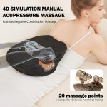 Rechargeable Back and Neck Massager with Heat,U6 New Upgrade Back Mass…