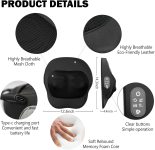 Rechargeable Back and Neck Massager with Heat,U6 New Upgrade Back Mass…