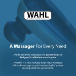 Wahl Deep Tissue Corded Long Handle Percussion Massager – Handheld The…