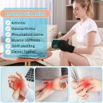 Tolaccea Finger Arthritis Compression Ice Glove for Pain Relief, Adjus…