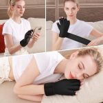 Tolaccea Finger Arthritis Compression Ice Glove for Pain Relief, Adjus…