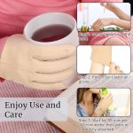 2 Pcs Castor Oil Pack Wrap for Hands, Organic Castor Oil Wrap Castor O…