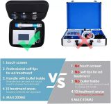 Shockwave Therapy Machine Body Massager Device with 7 Massager Heads f…