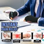 2 Pairs Copper Arthritis Gloves for Women Men, Compression Gloves with…