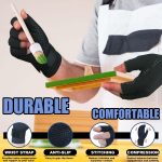 2 Pairs Copper Arthritis Gloves for Women Men, Compression Gloves with…