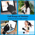 2 Pairs Copper Arthritis Gloves for Hand Pain, Full Finger Compression…