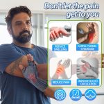 DRNAIETY 2-Pair Arthritis Compression Gloves- for Hand Arthritis, Carp…