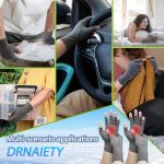 DRNAIETY 2-Pair Arthritis Compression Gloves- for Hand Arthritis, Carp…