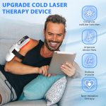 Upgrade Cold Laser Therapy Device, 2-in-1 Laser Therapy Device (4x808n…