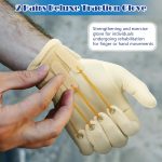 Panitay 2 Pair Traction Exercise Glove Hand Finger Strengthening Thumb…
