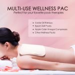 2Pcs Organic Cotton Flannel for Castor Oil Pack Wrap, Unbleached Reusa…