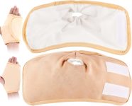 2 Pcs Castor Oil Pack Wrap for Hands, Reusable Hand Castor Oil Pads, S…