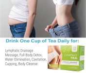Bruizex Lymphatic Natural Herbal Tea, Lymphatic Drainage, Ginger Blend…