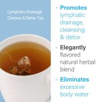 Bruizex Lymphatic Natural Herbal Tea, Lymphatic Drainage, Ginger Blend…