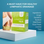 Bruizex Lymphatic Natural Herbal Tea, Lymphatic Drainage, Ginger Blend…