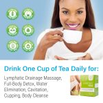 Bruizex Lymphatic Natural Herbal Tea, Lymphatic Drainage, Ginger Blend…