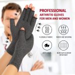 2 Pairs Arthritis Compression Gloves for Women Men, Carpal Tunnel Pain…