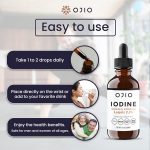 Lugols Iodine Solution 2% – 1 Year Supply – High Potency Liquid Oral I…